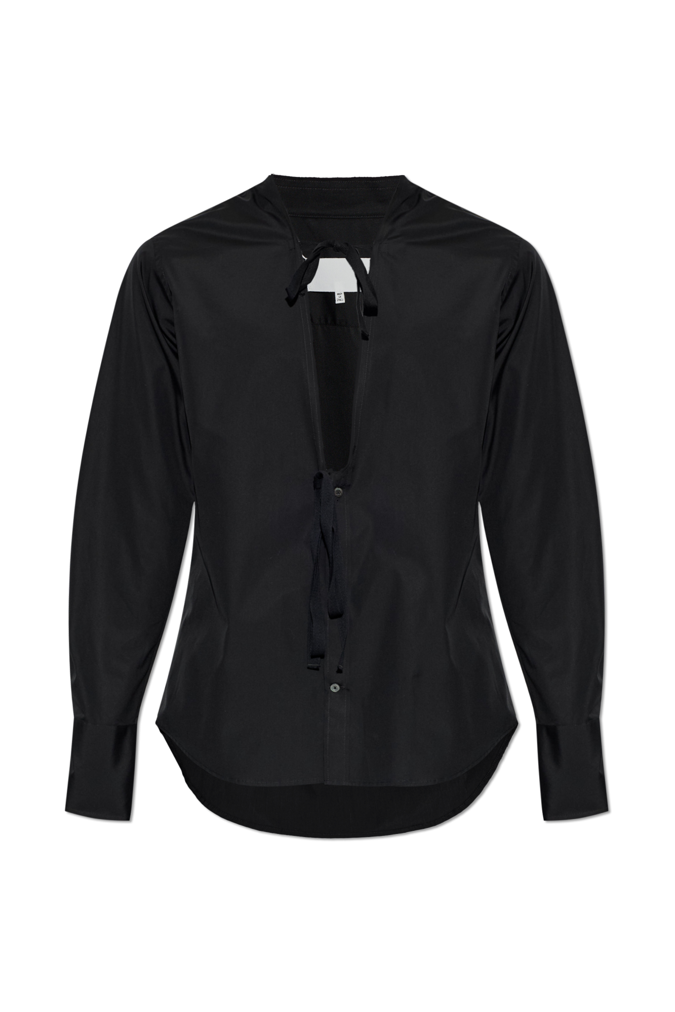 Maison Margiela Shirt with decorative tie | Men's | Vitkac